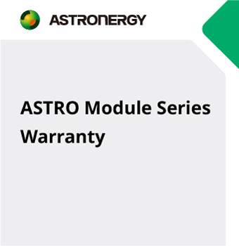 Types of Modules covered by 15&25-year Product Warranty